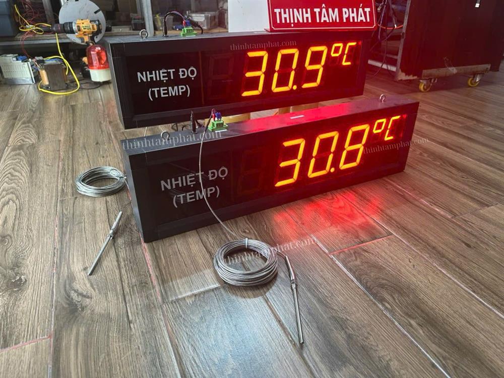 Bảng led đo nhiệt độ lò nung 4 inch